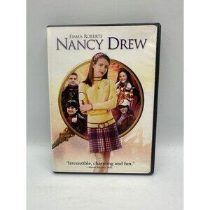 Nancy Drew Emma Roberts DVD 2007 PG Warner Bros Widescreen Fullscreen Adventure